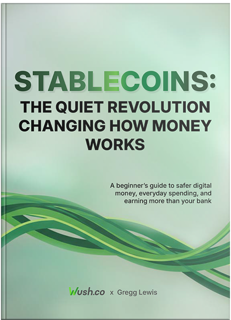 Stablecoins: The Quiet Revolution Changing How Money Works — Ebook Cover